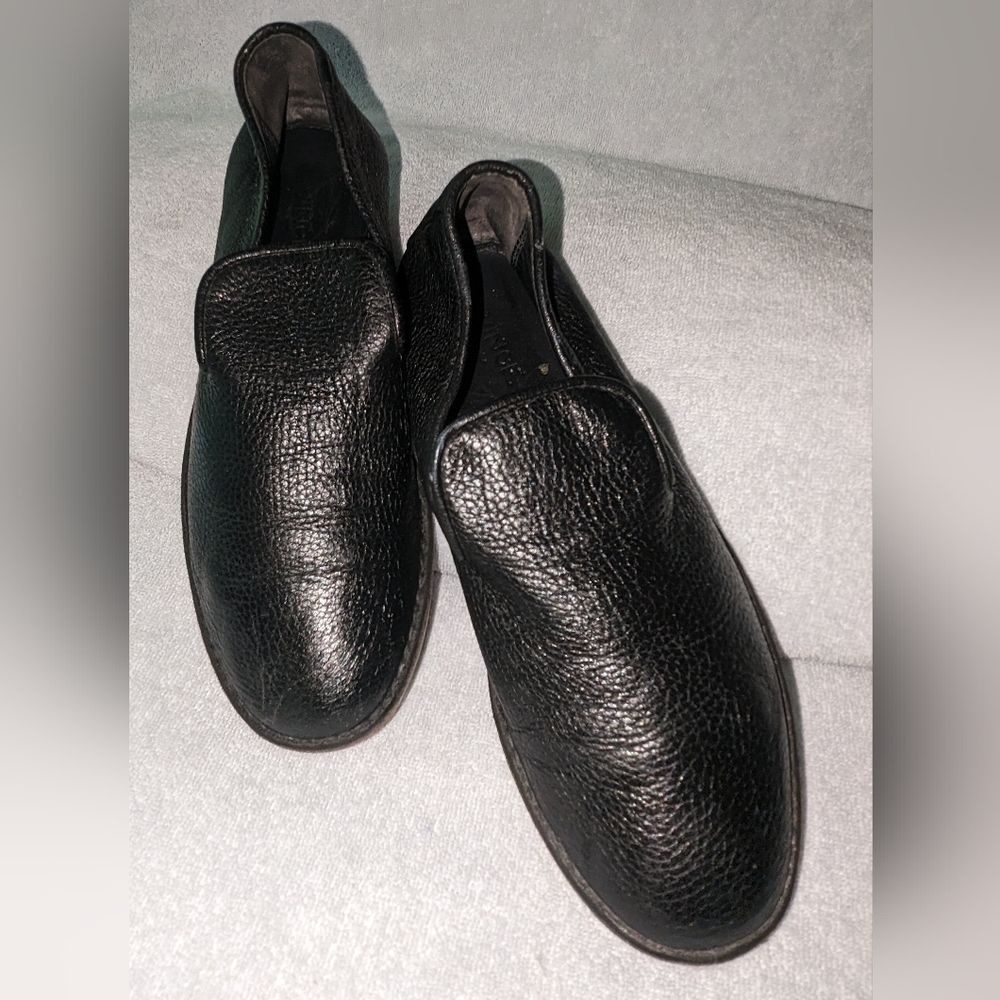 Vince Percell Tumbled Leather Loafers.Size 8 - image 3